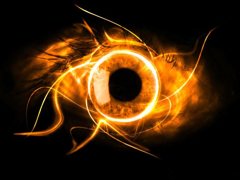 neon orange eye Pictures, Images and Photos