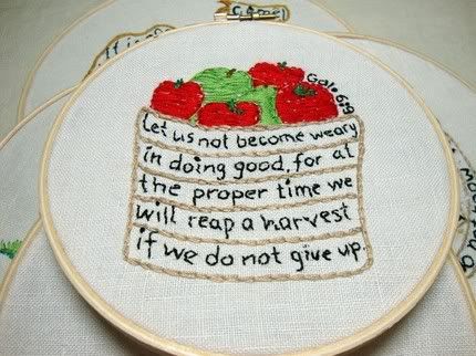 scripture crewelwork