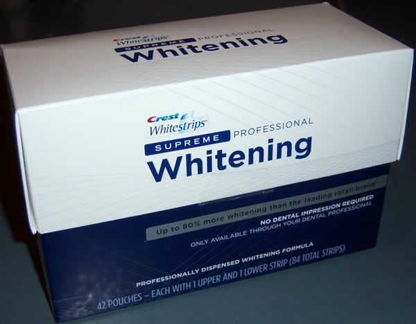 crest whitestrips supreme professional strength  coupon