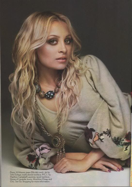 Glamour magazine interview - Nicole Richie 2008