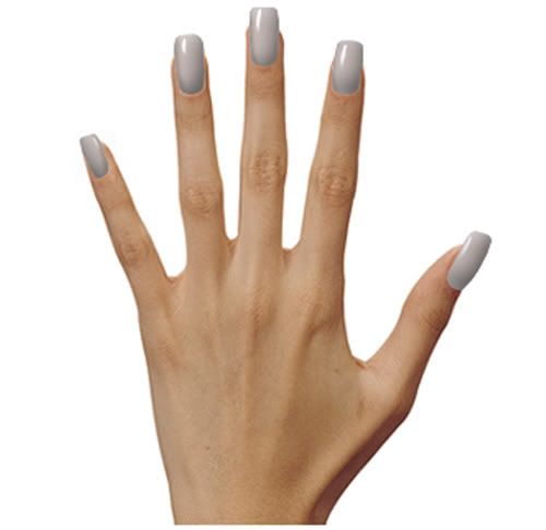 SD grey nails