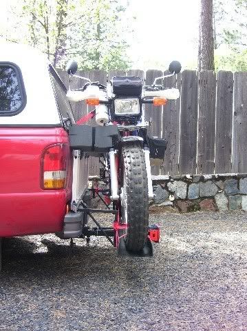 Motorcycle carrier TW200 Forum