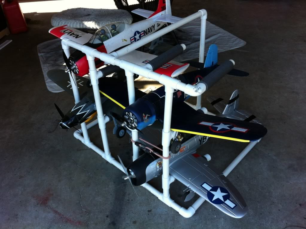 =PVC Plane Stand (Floor)= RC Groups