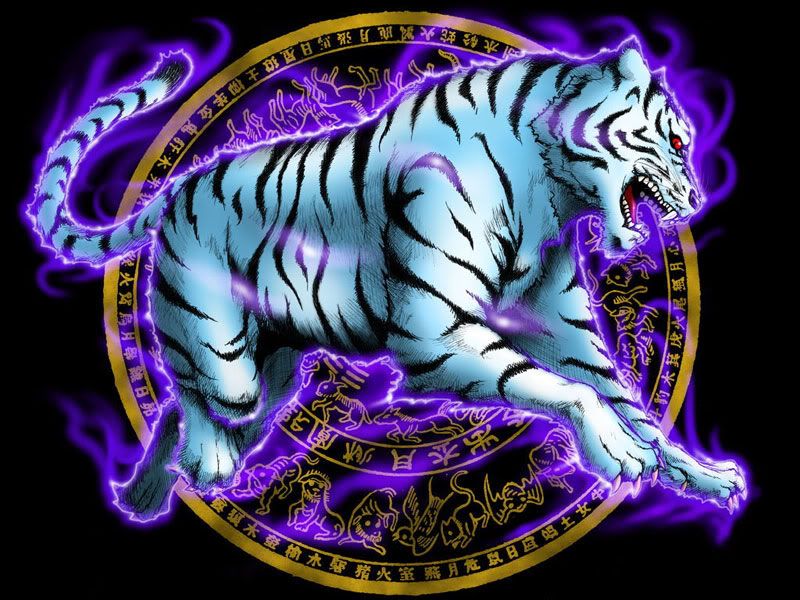 white tiger tattoo. White Tiger Tattoo Image