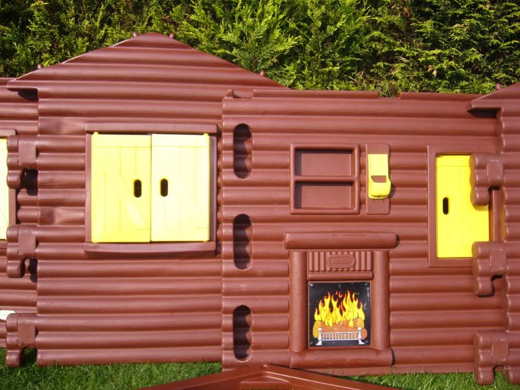 LITTLE TIKES/TYKES LOG CABIN/PLAYHOUSE WENDY HOUSE | eBay