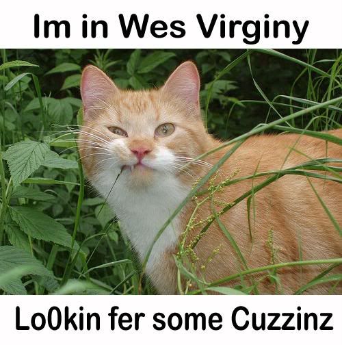 Im in wes virginy, lookin fer some cuzzinz Pictures, Images and Photos