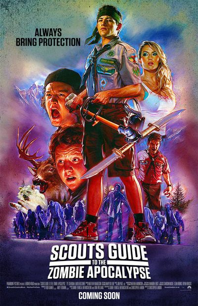 Scouts Guide to the Zombie Apocalypse 2015 pelicula de terror Scouts Guide to the Zombie Apocalypse