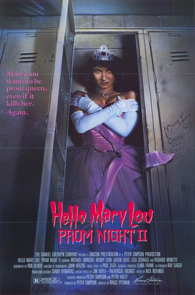 Prom night 2 1987 Peliculas de terror