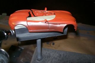 repainting diecast cars