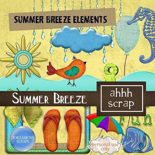 Summer Breeze Elements Pack