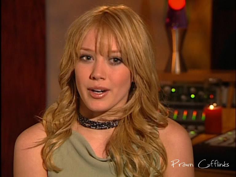 Prawn Cufflinks Hilary Duff The Lizzie Mcguire Movie Promos Stills And Screen Captures