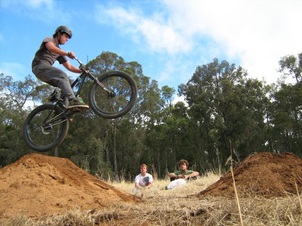 new dirt jumps Rotorburn