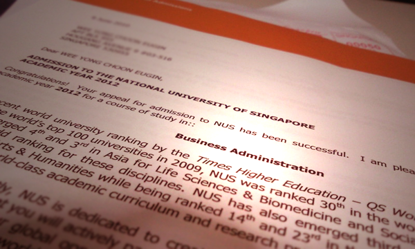Nus essays 2010 image
