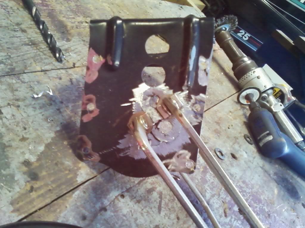 Tunnel Repair, Front skid bolts ripped through SkiDoo Snowmobiles Forum