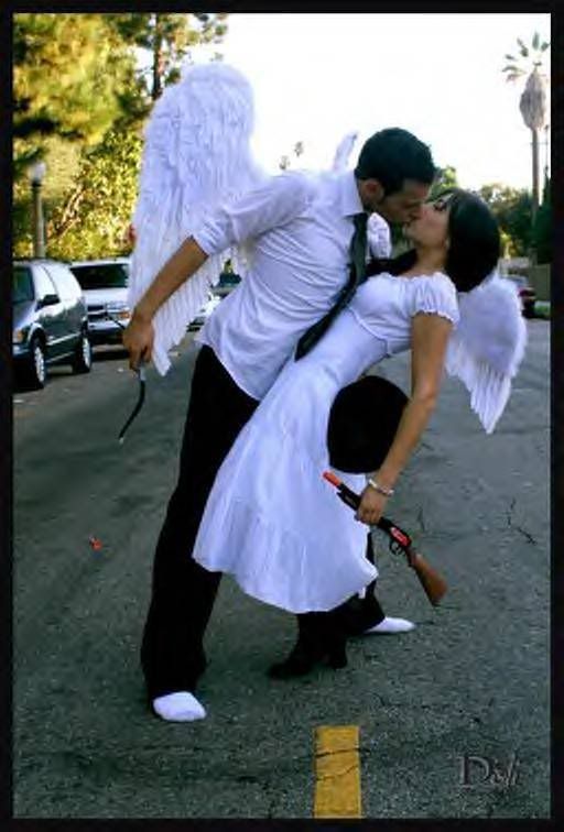 kissing angels Pictures, Images and Photos