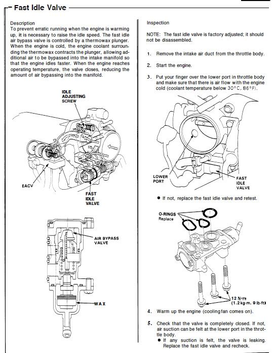 1997 Honda civic vacuum leak #1