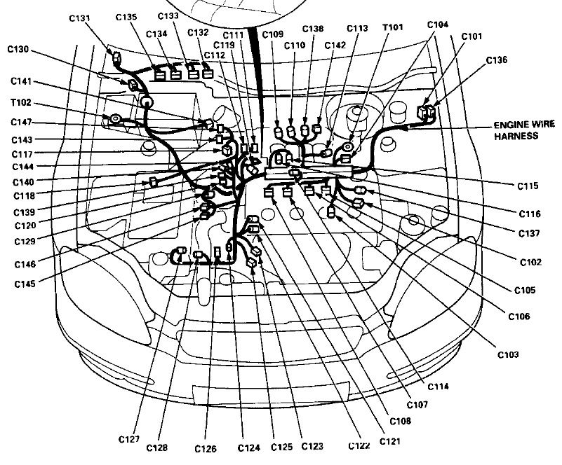 Honda b16a wiring diagram engine #2