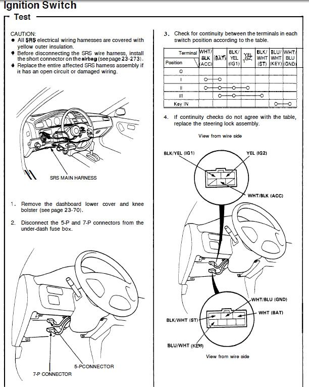 1994 Honda civic ignition diagram #6