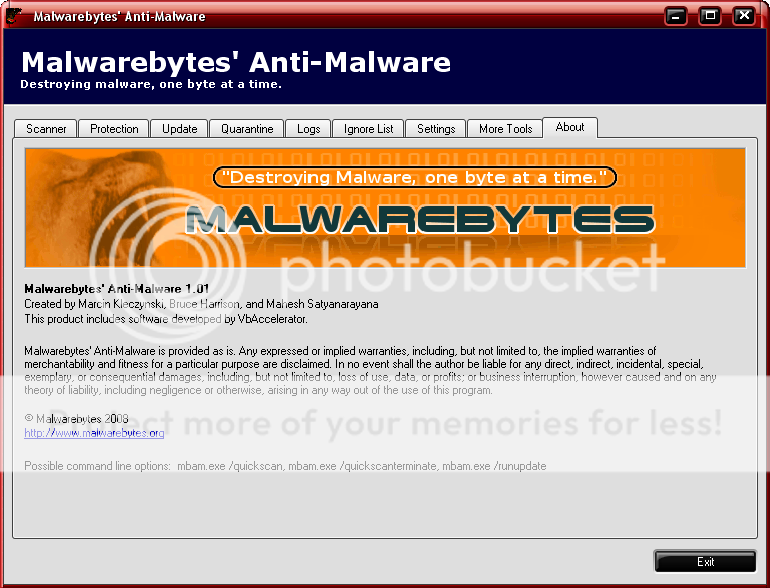 Volvemos de Nuevo: Portable Malwarebytes Anti-Malware 1.01