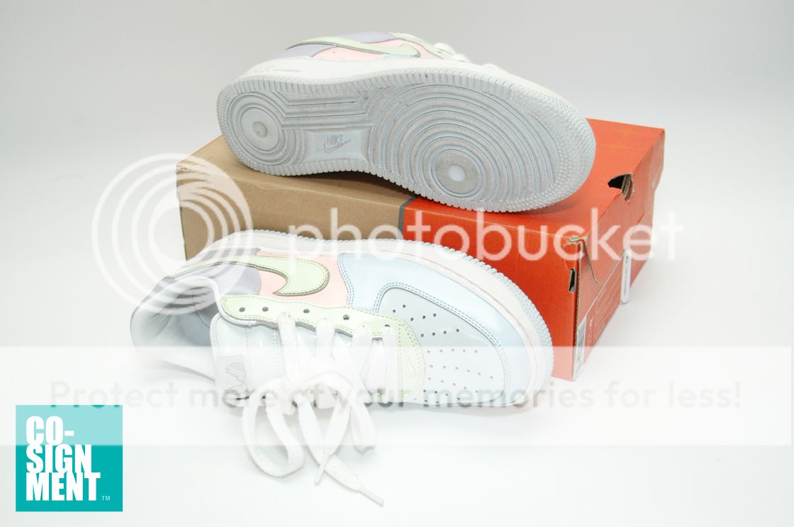 Limited Edition Nike AIR Force 1 Easter Egg (9.5) Pastel patent