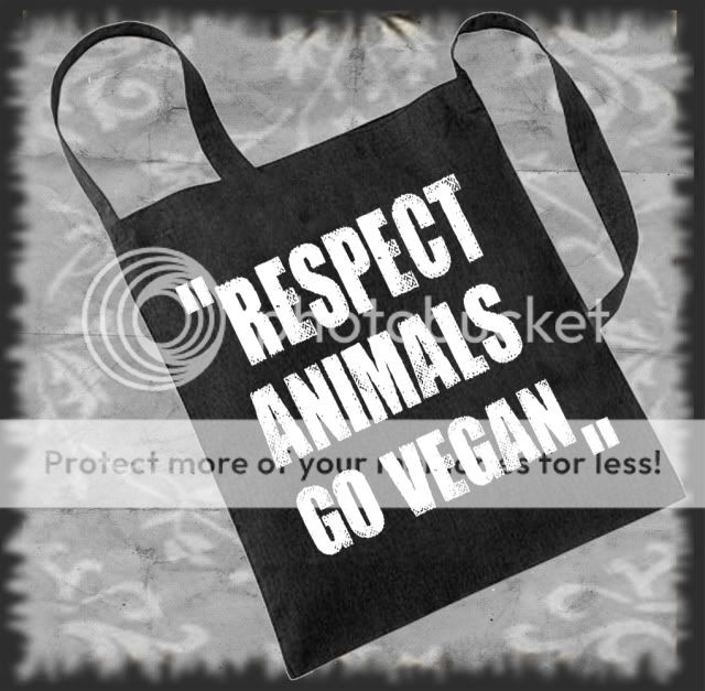 Beutel, Shopper,Sling Bag  Respect animals, go vegan 