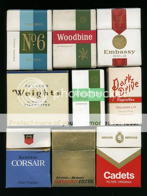 Cigarette Brands In The 1960's