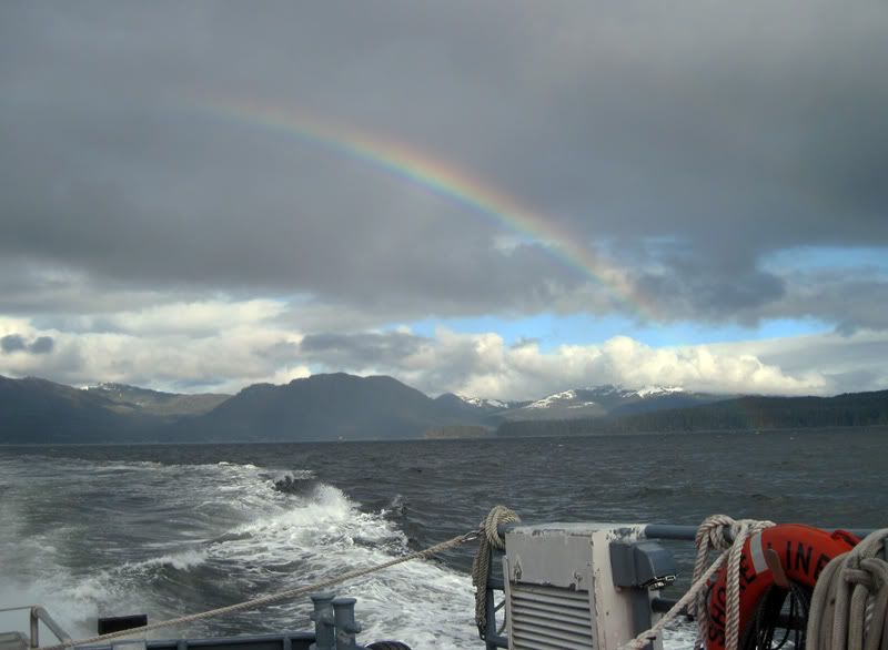 Rainbows over Alaska